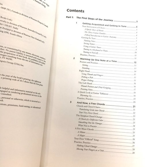 The Complete Idiots Guide Guitar Music Book NOS NWT - Picture 6 of 11